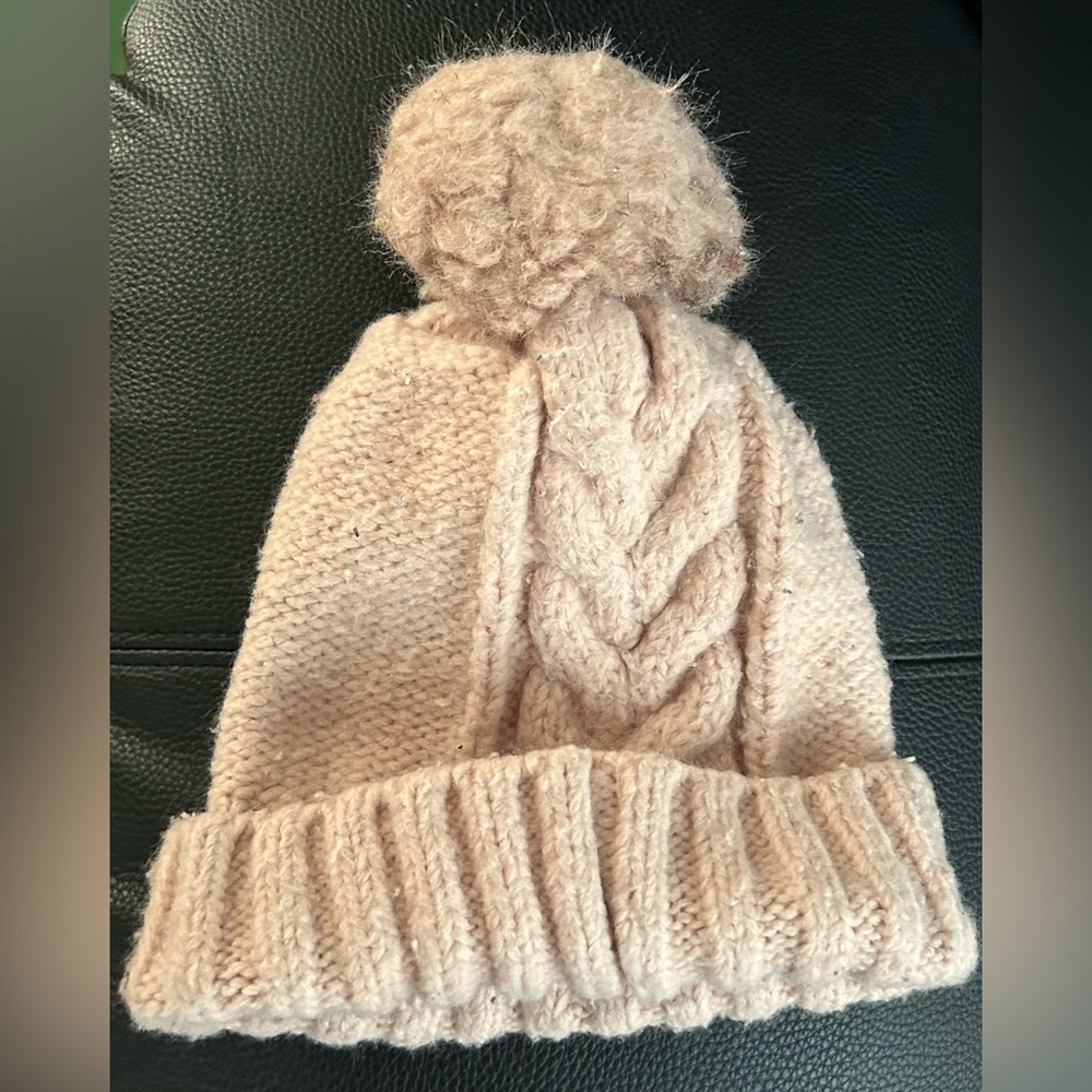 Garage clothing Cozy Knit Beanie with Pom Pom
